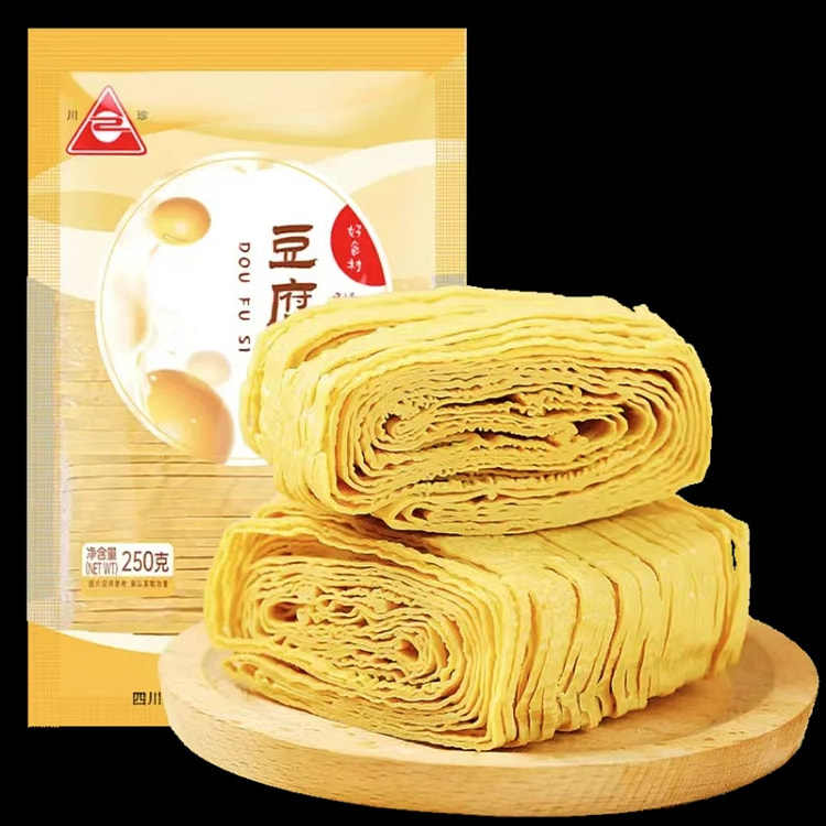 Chuanzhen Tofu shredded Shiping bean skin soy