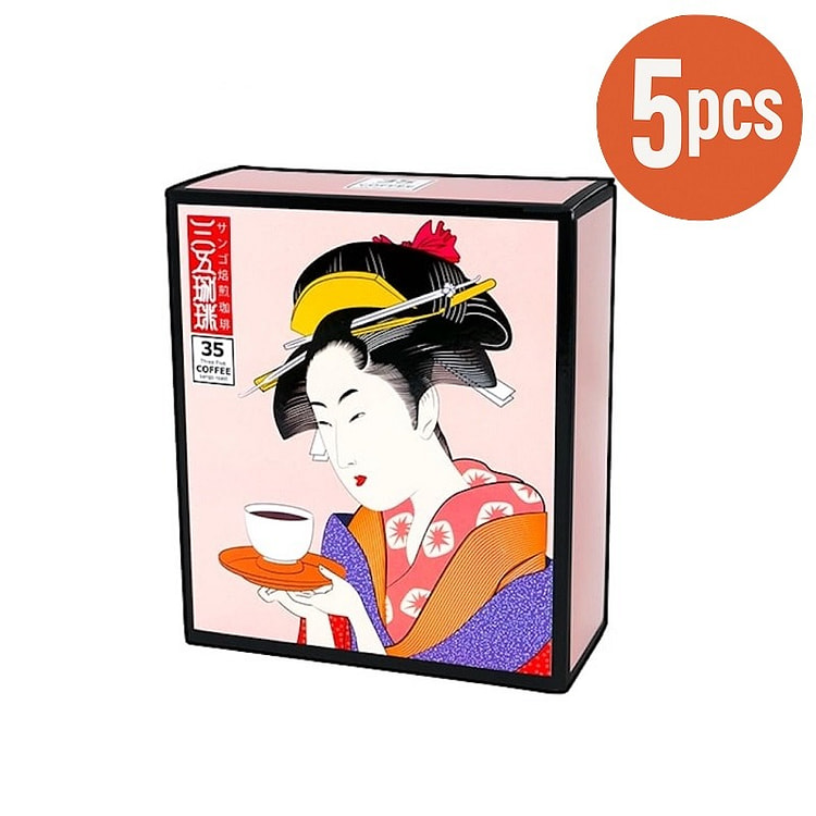 35咖啡 美女珈琲/jfk 菊苣烘焙混合咖啡 5p (min 2)