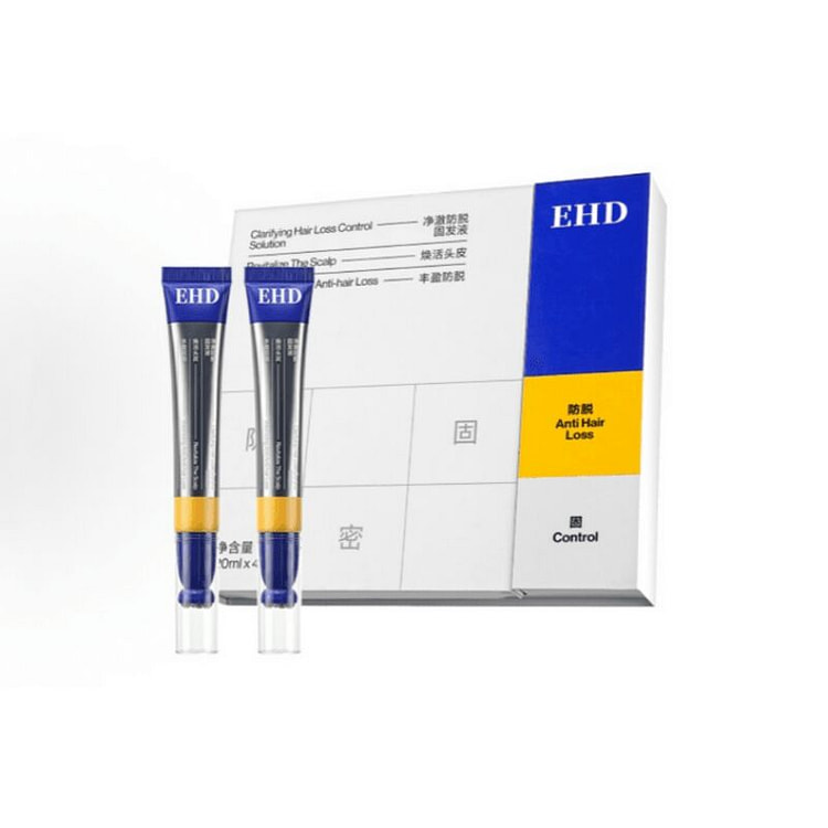 EHD净澈防脱固发精华液滚珠套盒育控油舒缓保湿去屑 1 包