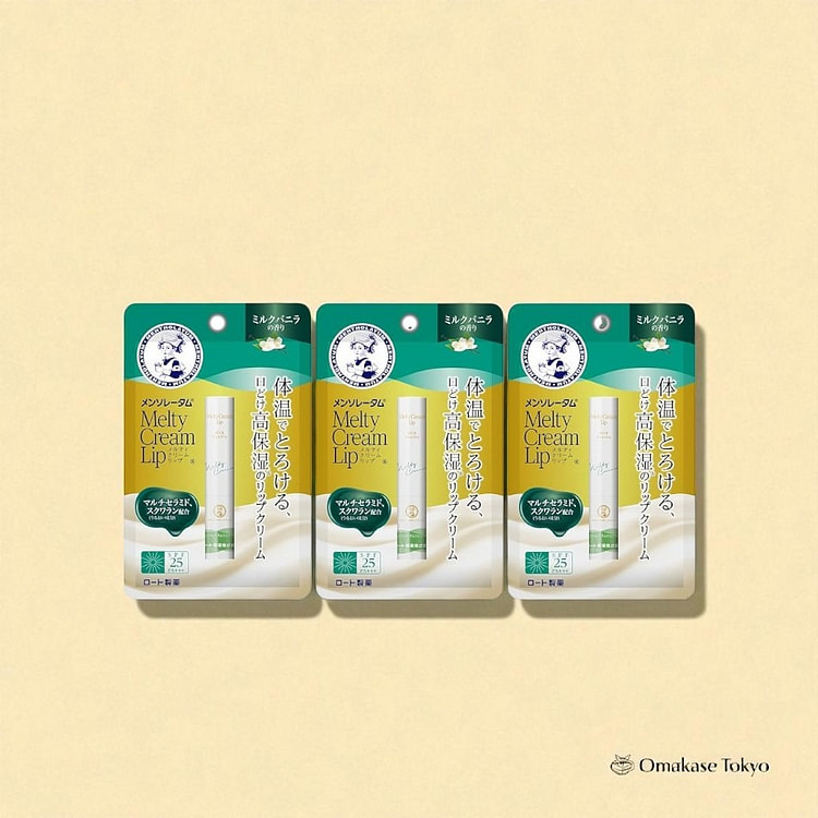 乐敦曼秀雷敦 MeltyCream 润唇膏 香草味