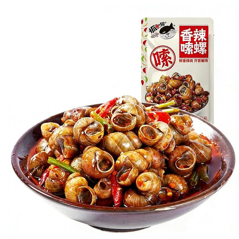 Spicy flavor Snail 125g*1bag 125 g