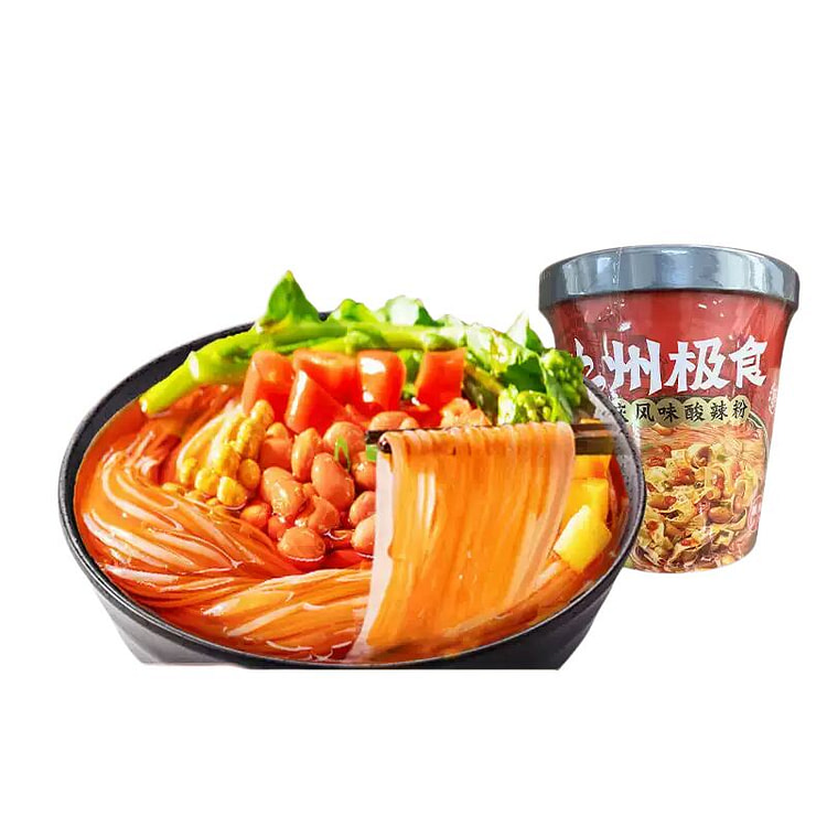 Laiyifen hot and sour noodles 120g*2 packs of verm 240 g