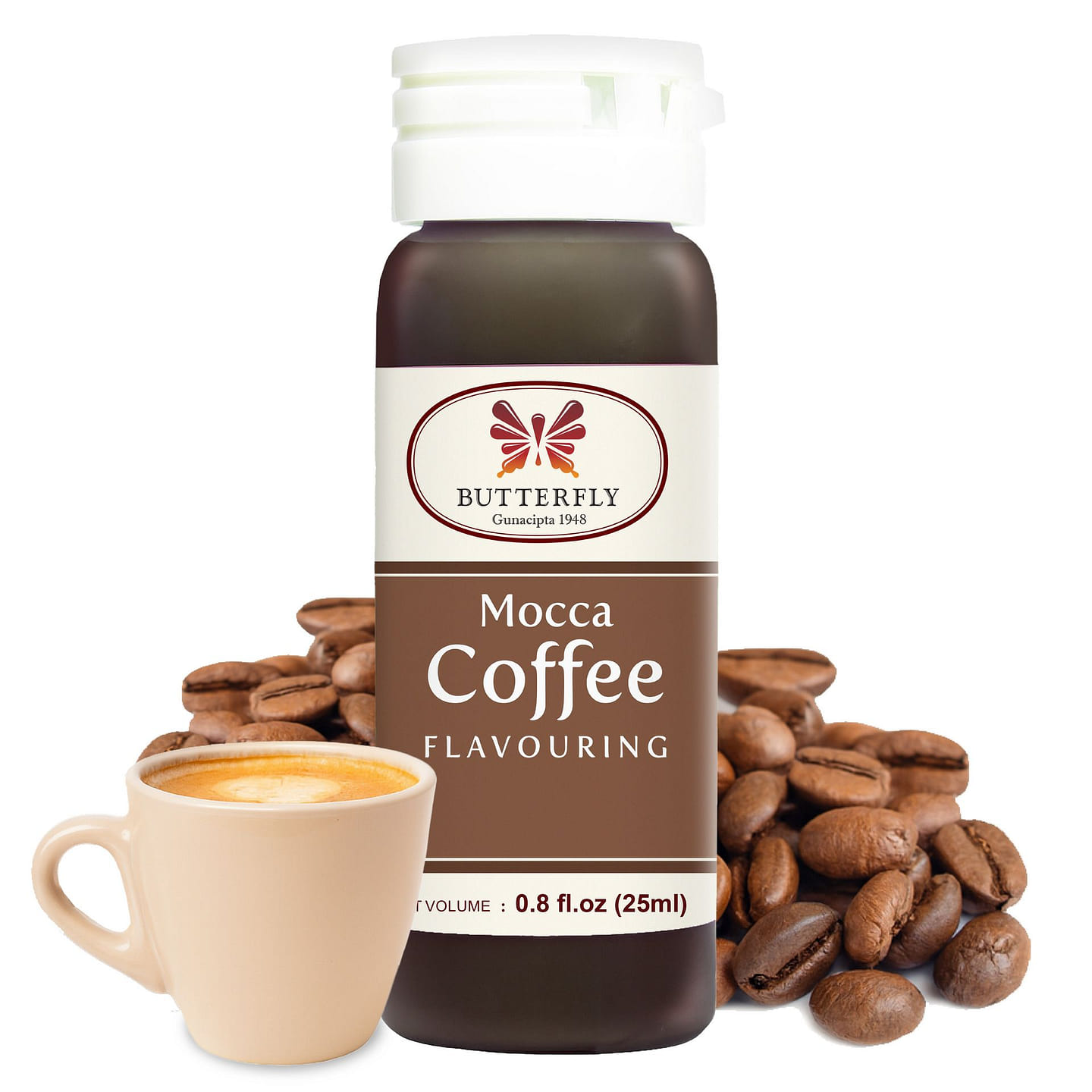 Butterfly Flavoring Coffee Mocca 25 ml – Pack of 1 25 ml