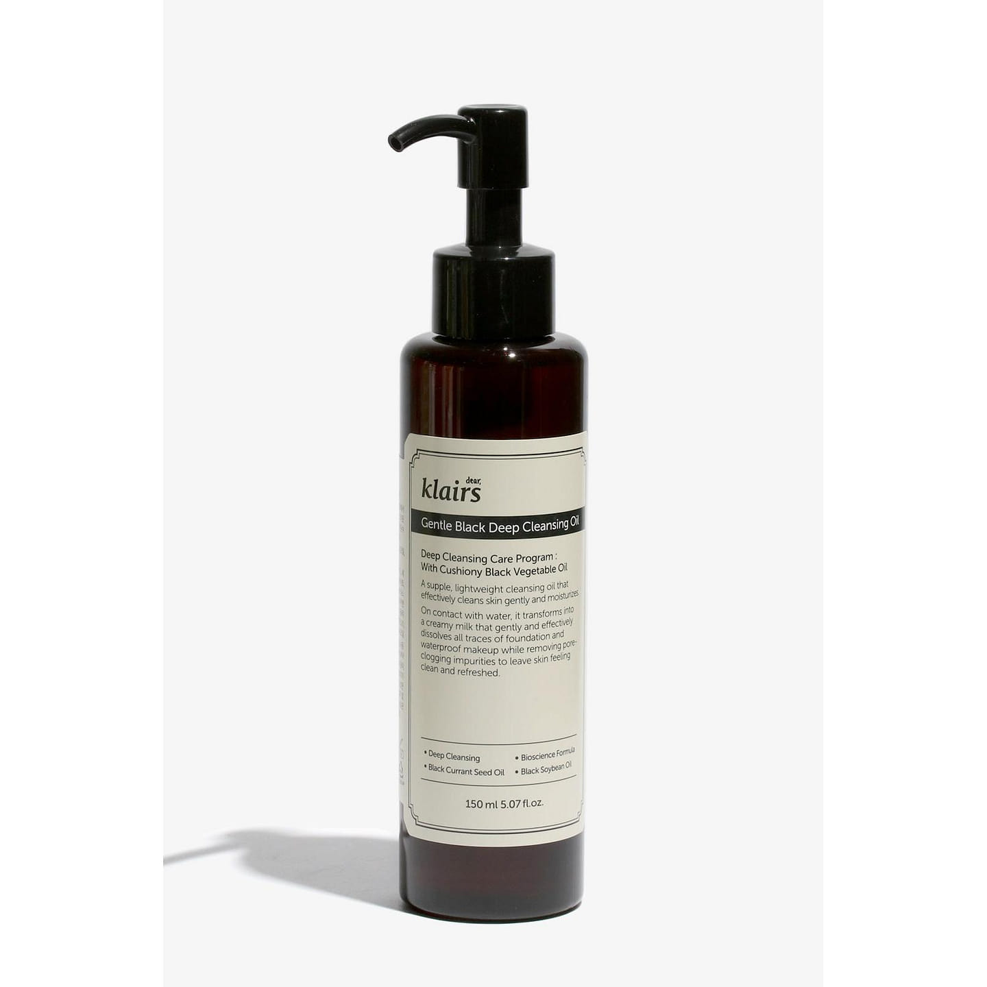 KLAIRS Gentle Black Deep Cleansing Oil 1 each