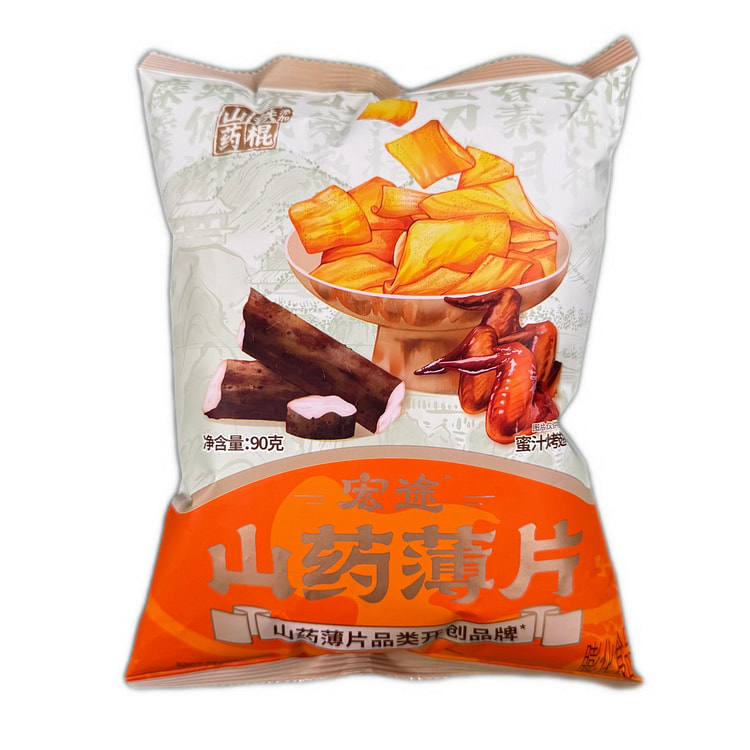 宏途山药薄片90g-蜜汁烤翅味 90 克