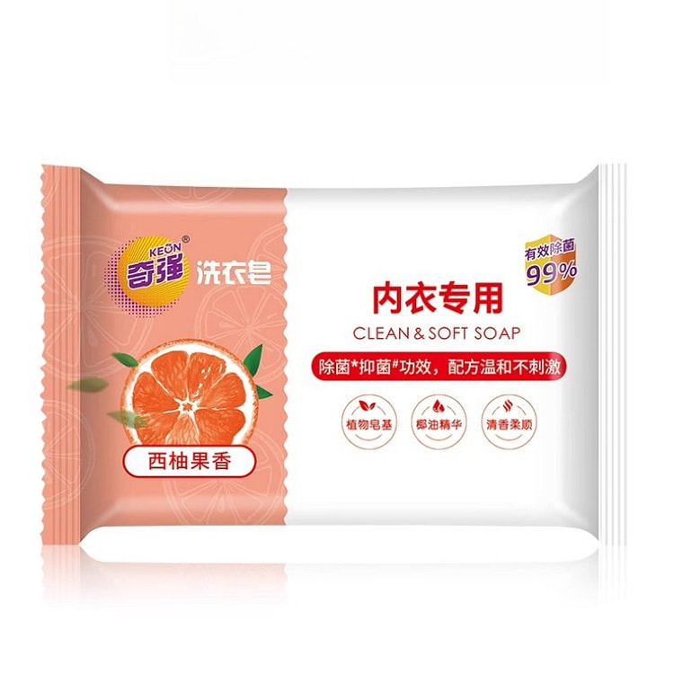 奇强内衣皂西柚香100g*4块 400 克