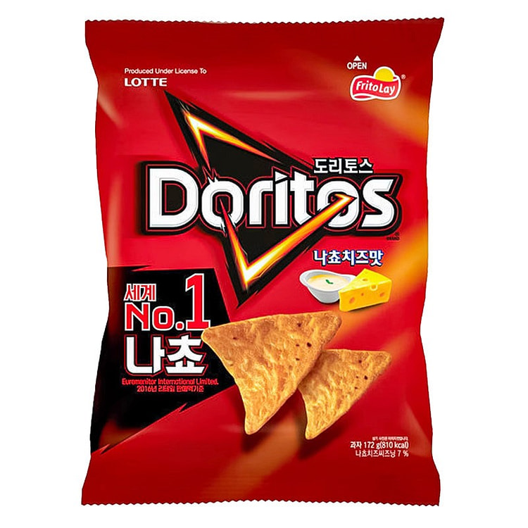 韩国乐天芝士味玉米片84g