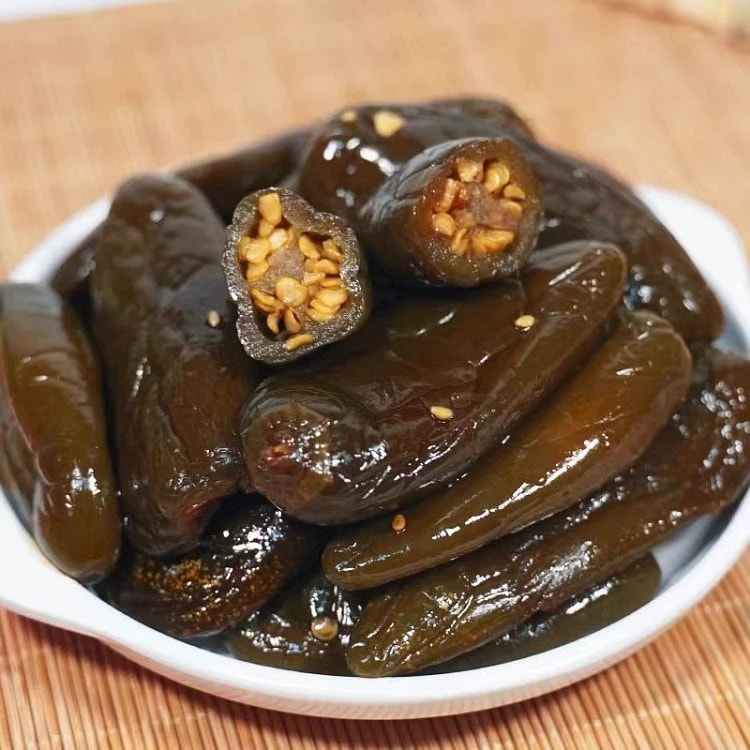油焖港椒咸菜500g*1袋