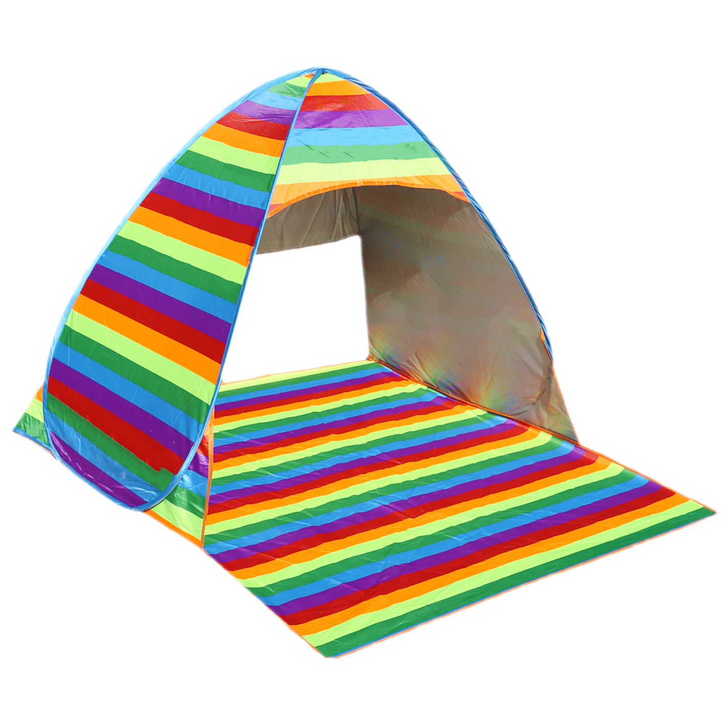 Portable Summer Beach Tent for 2, Lightweight, Round Shape, UPF 50+ Sun Protecti 1 each
