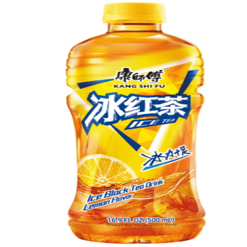 Master Kong Iced Black Tea Drink Lemon Flavor 500 ml