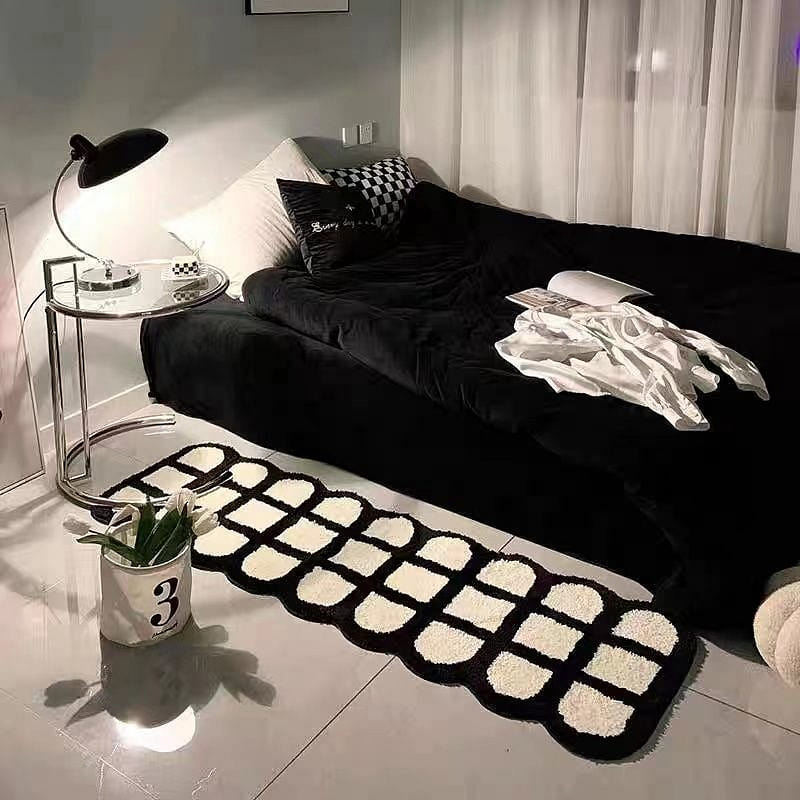 Cashmere-like Ultra Soft Fluffy Area Rugs Ins Style Shaggy Bedroom Carpet,rich 1 count