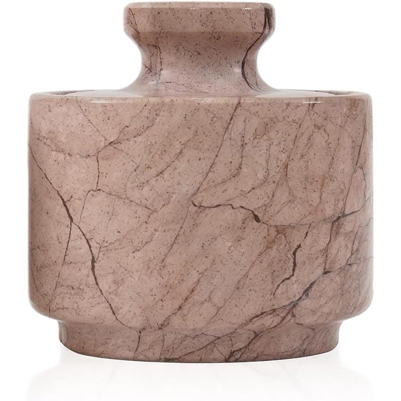 Radicaln Marble Salt Cellar with Lid, Marinara 1 each