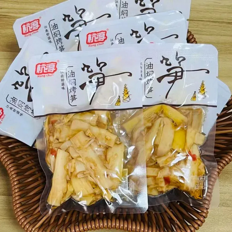 油焖烤笋嫩笋开袋即食笋条 250 克