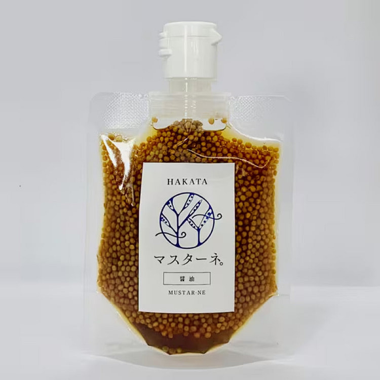 Mustar-ne Whole Mustard, Soy Sauce 120g 1 each