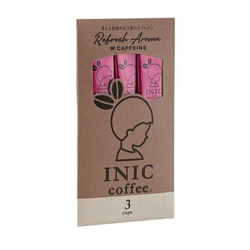 INIC coffee Refresh Aroma 2xCaf 3ct [Instant] 1 each