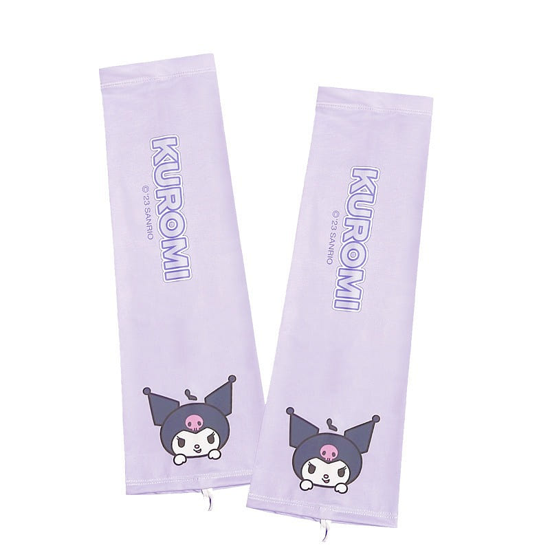 Sanrio UV Blocking Arm Sleeves/Sun Protection Arm Sleeves- Kuromi 1Pair 1 each