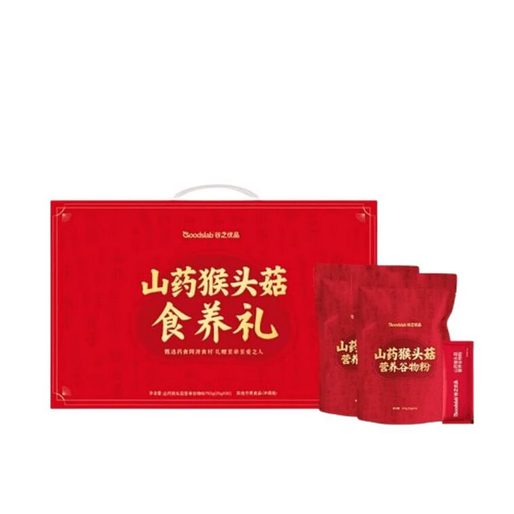 谷之优品 山药猴头菇粉老年人营养品送礼长 900g 900 克