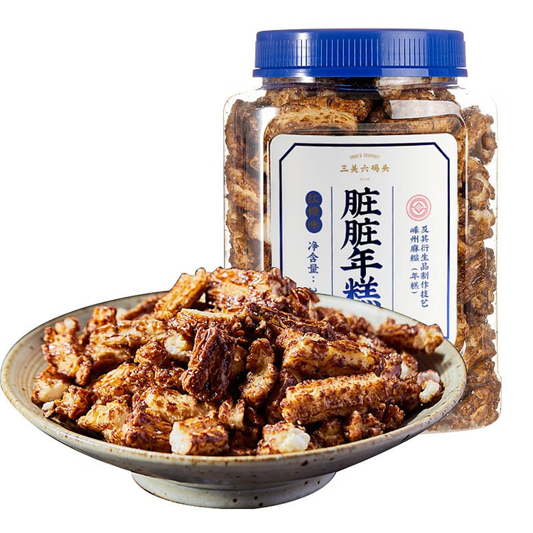 三关六码头 脏脏年糕条 250 克