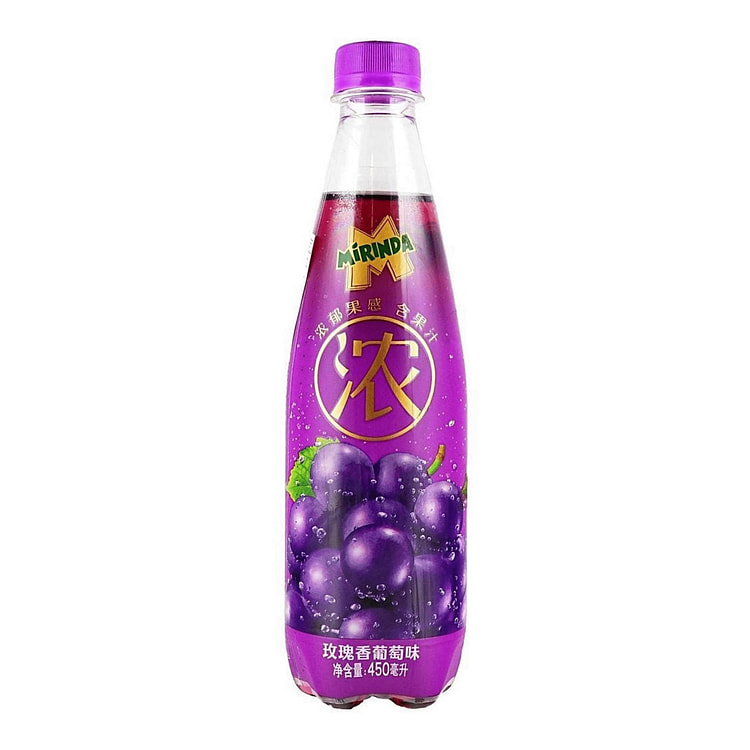 Mirinda Rose Grape Soda 450 mL 1 each