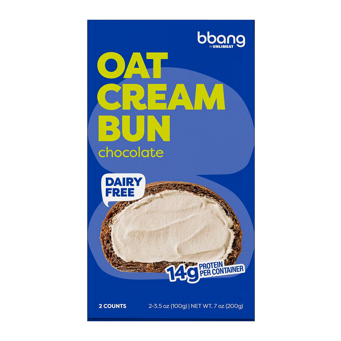 Oat Cream Bun Chocolate 1 個