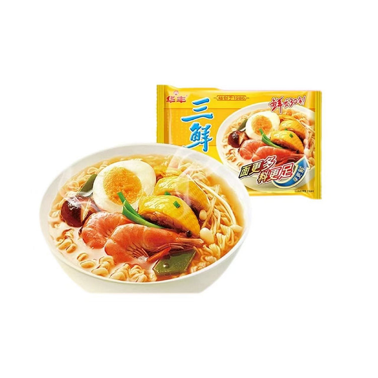 华丰三鲜伊面86g*3袋