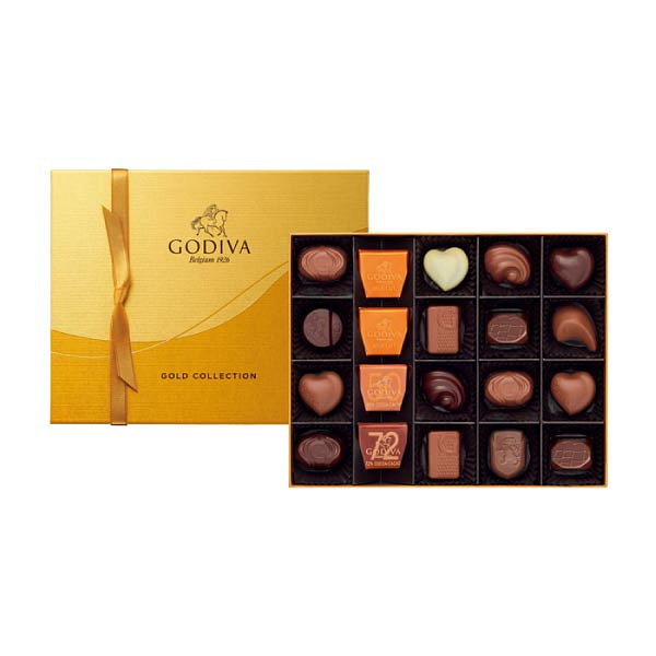 Godiva 经典黄金系列巧克力礼盒 20粒入