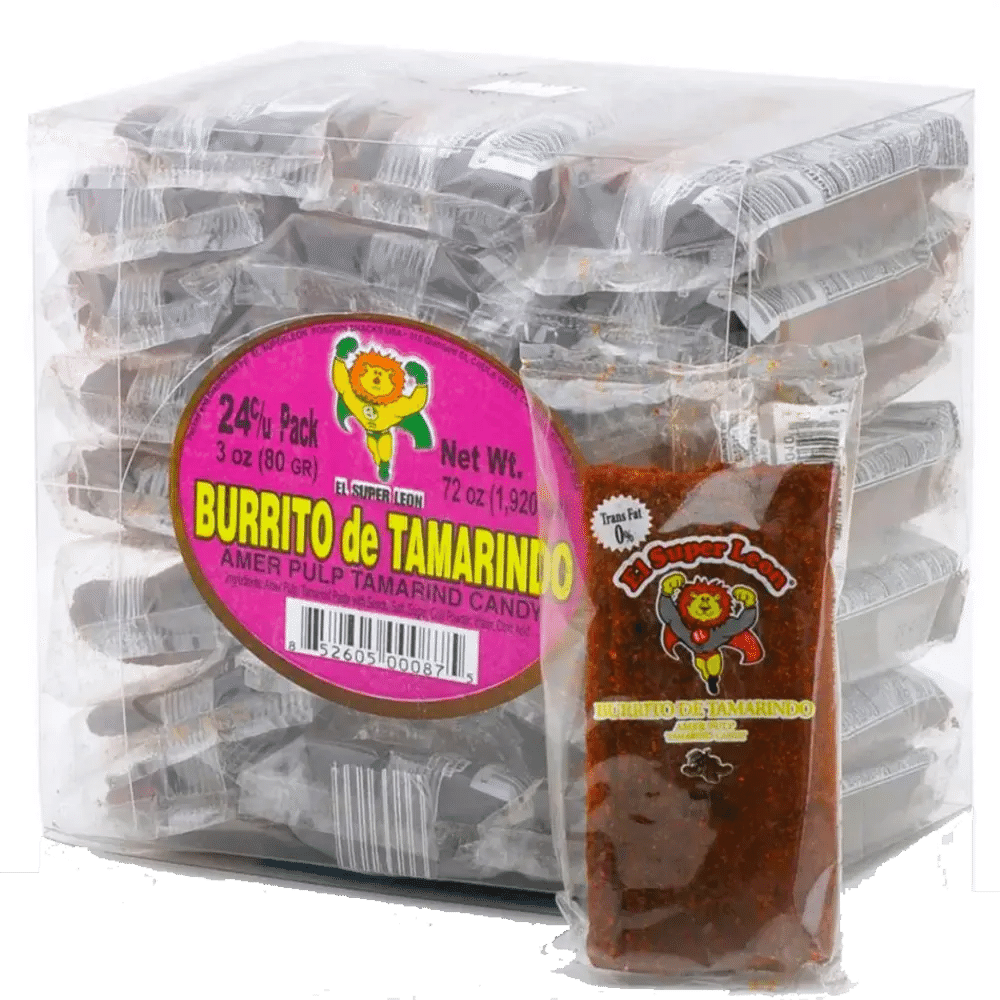 El Super Leon Burrito de Tamarindo 3 oz – Case – 24 Units 1 each