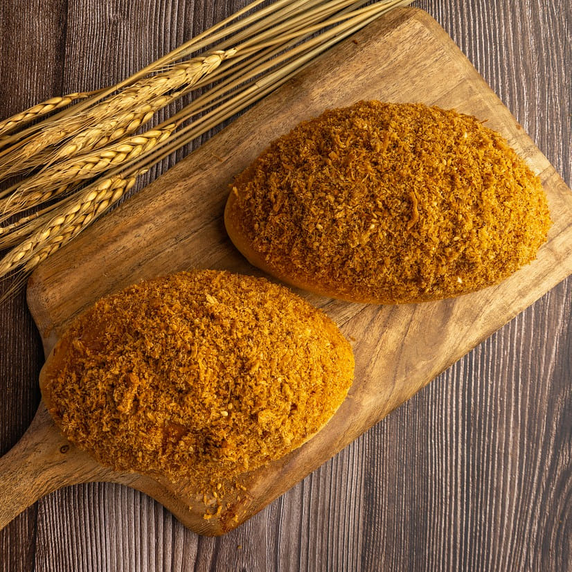 Pork Floss Bun 2pc-HK Diamond 1 each