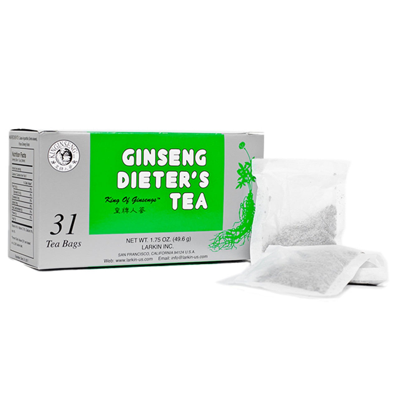 Kinginseng Ginseng Dieter’s Tea 1.75 oz