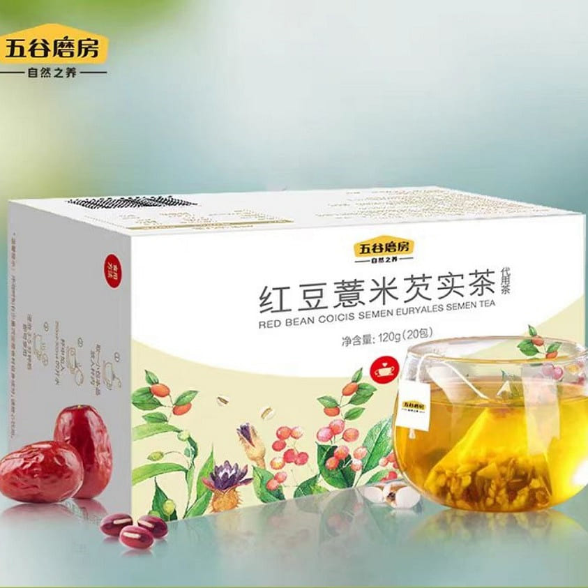 【五谷磨房】红豆薏米茶芡实茶 排湿塑形 20包 120 克