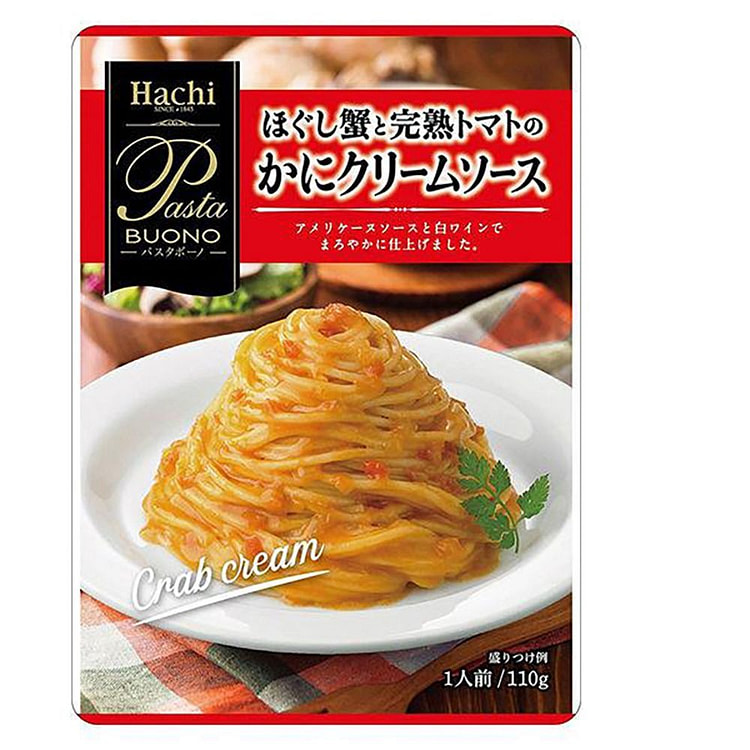 Hachi Foods Crab Meat Cream Pasta Sauce