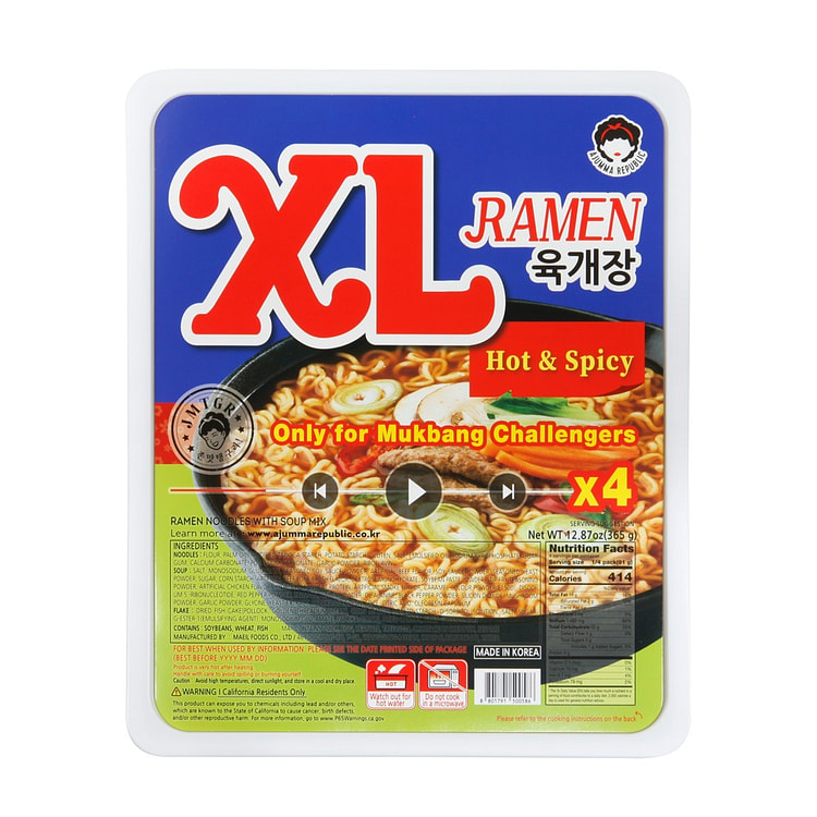 超大份拉面 3 包