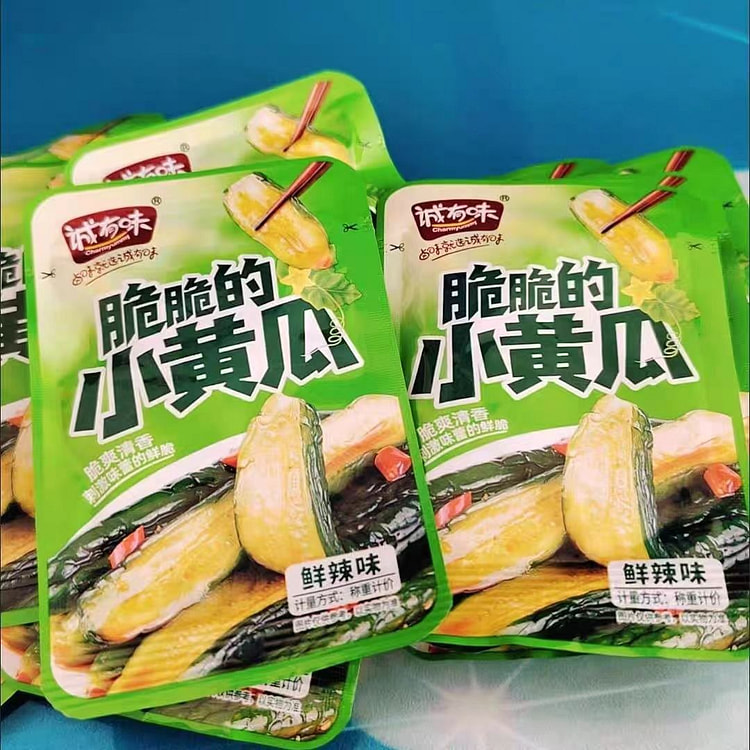 诚有味22g*15包脆脆的小黄瓜大包装即食鲜辣酸甜