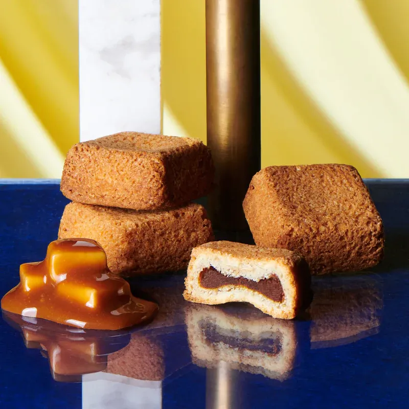 Japan Tokyo Station PRESS BUTTER SAND Butter Caramel sandwich 5 pcs 1 box