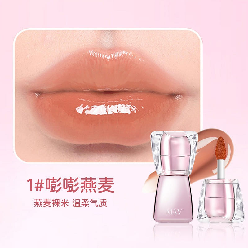 Air Lip Gloss Mirror-finish,natural lip gloss 01 1 count