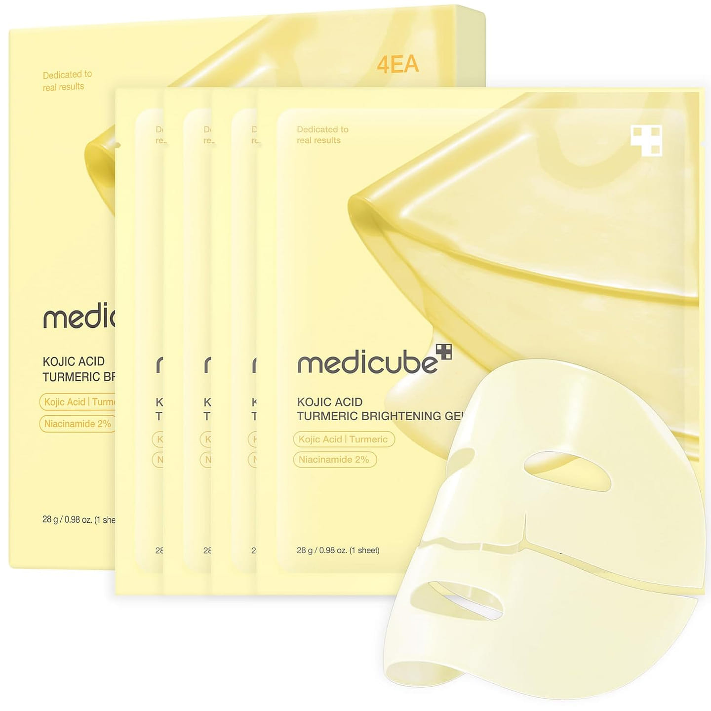 Medicube Kojic Acid Turmeric Brightening Gel Mask 1 each