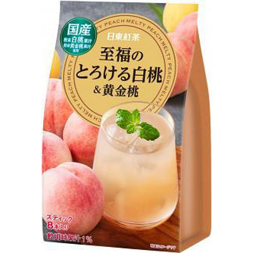 日东 红茶 至福 白桃＆黄金桃味 8条
