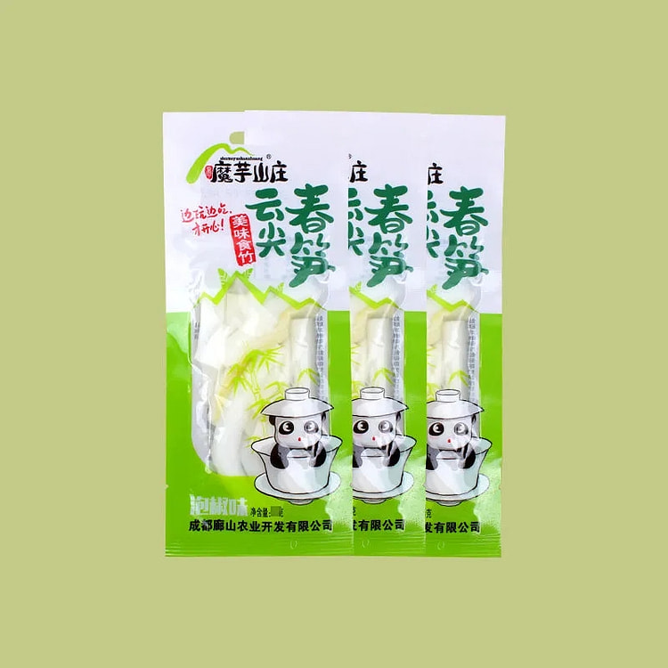 魔芋山庄泡椒笋片32g*10袋