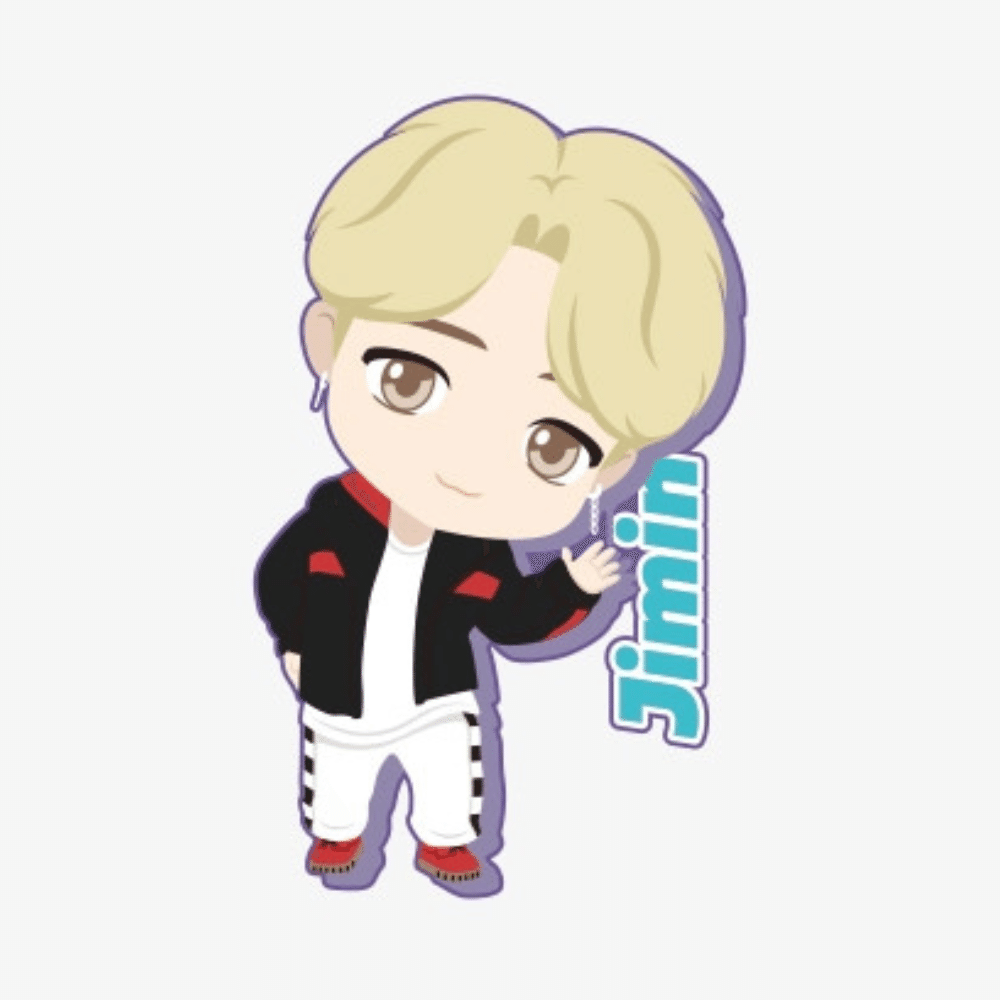 BTS TINYTAN Soft Mascot Magnet Jimin 0 lb