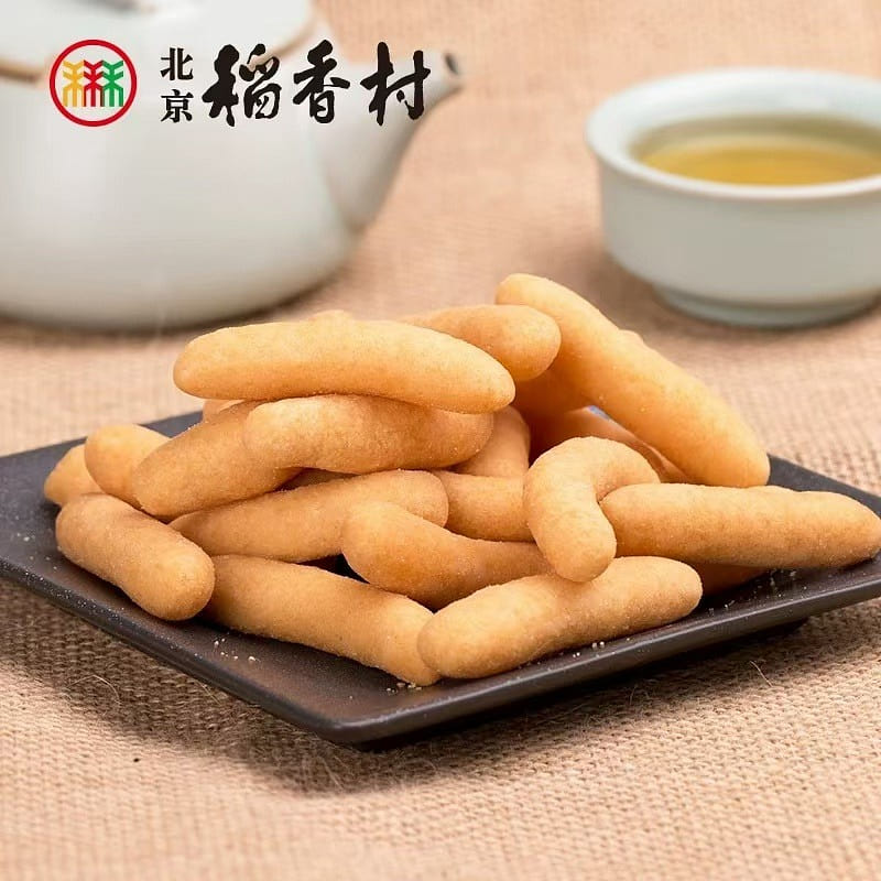 【北京三禾稻香村】江米条 酥脆糯香 中华老字号北京特产 糕点点心小吃零食 130g*1罐 130 克
