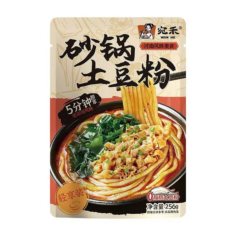Wanhe Clay Pot Potato Noodles 256g (Total 512g) 2 pack