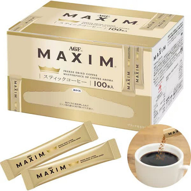 Maxim Instant Coffee Sticks (2g x 100 sticks) 200g