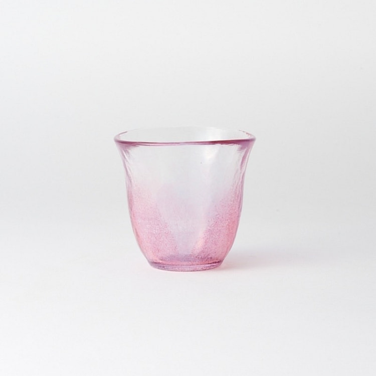 田村製菓  江户粉色玻璃杯 230ml