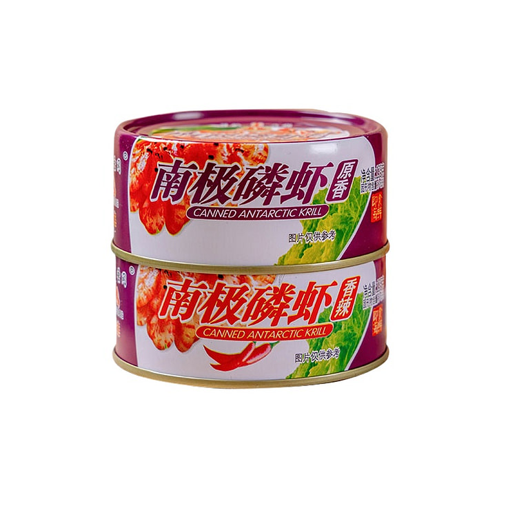 三渔圣冈南极磷虾罐头135g*2罐
