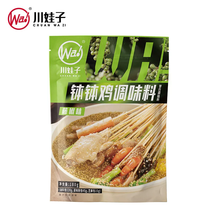 川娃子乐山钵钵鸡藤椒味180g*1袋 180 克