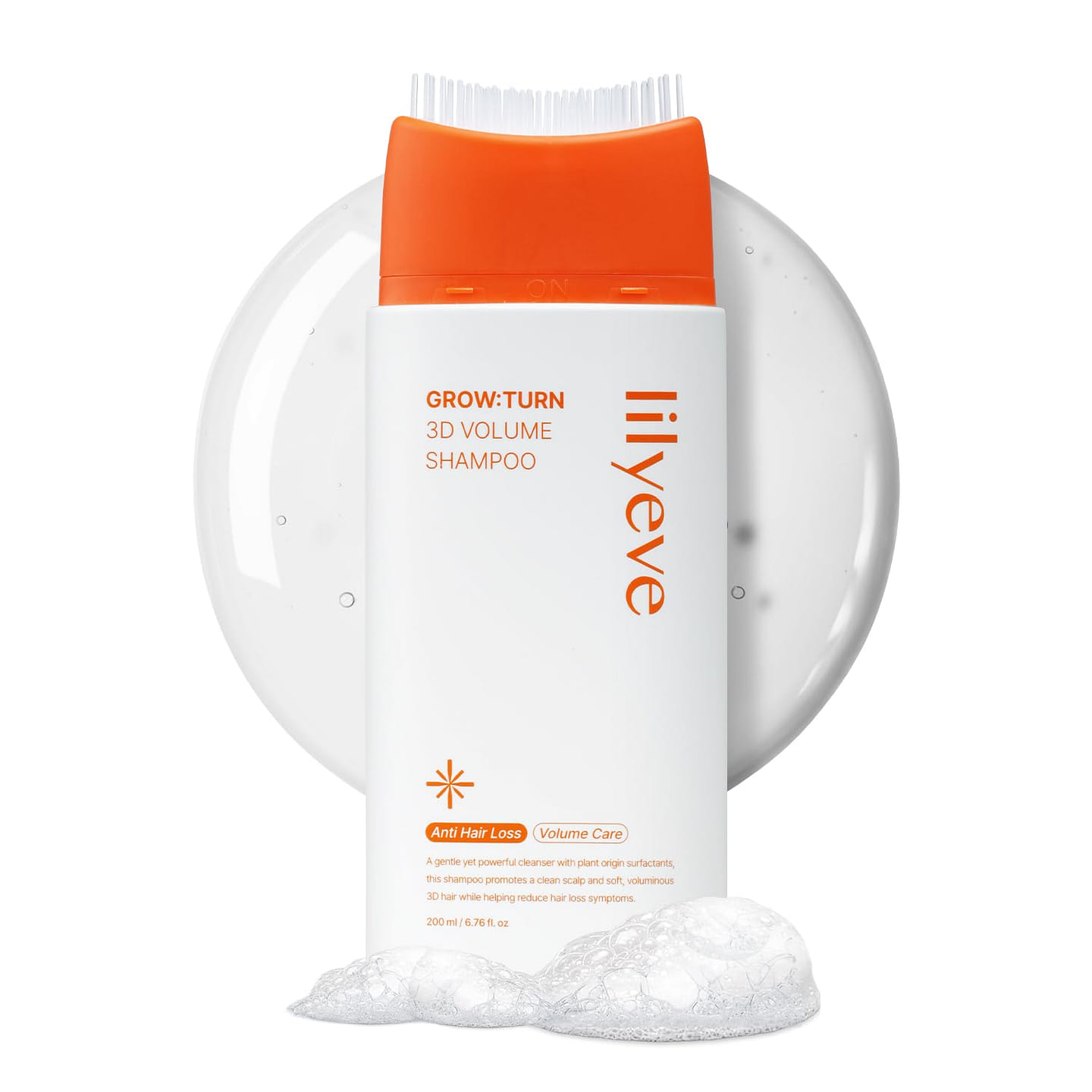 Lilyeve Grow Turn Exosome 3D Volume Brush Shampoo 1 each