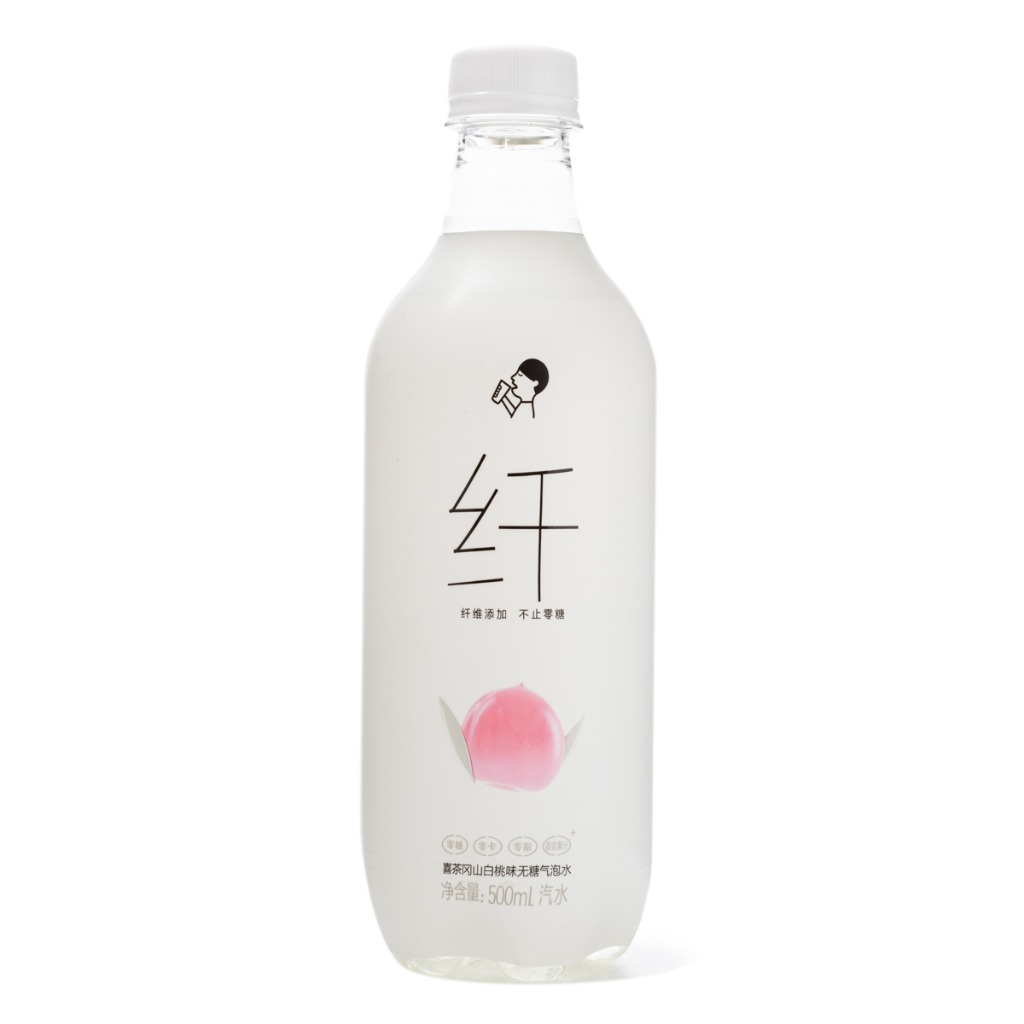 Heytea Sparkling Water Peach Flavor 500 ml