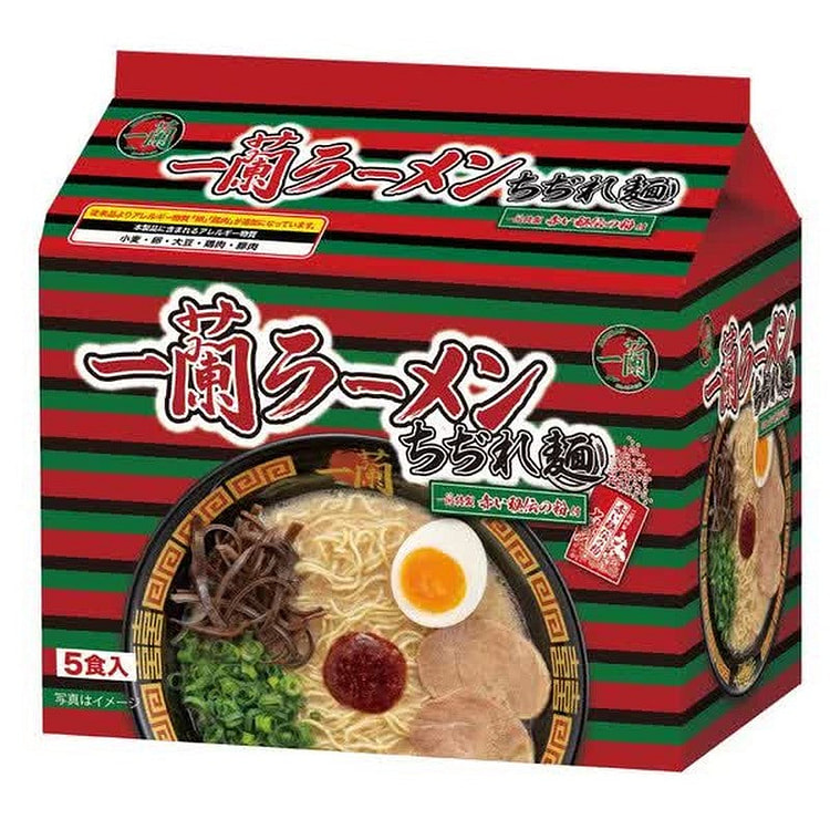Ichiran Curly Ramen Red Secret 133g x5