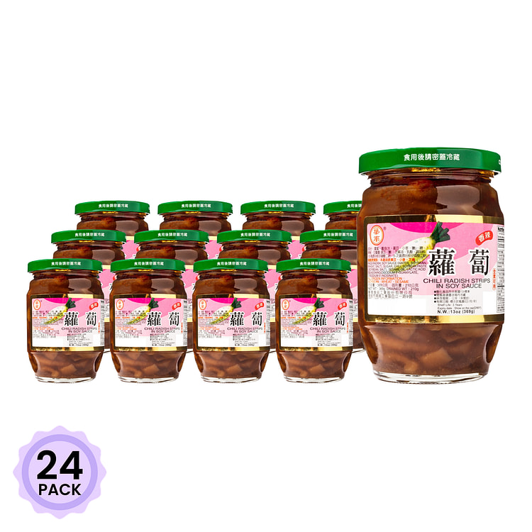 华南 香辣萝卜 13 盎司*24 包