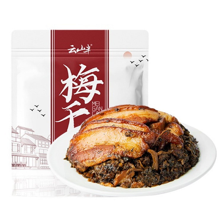 云山半 绍兴梅干菜干货农家正宗梅菜扣肉300g